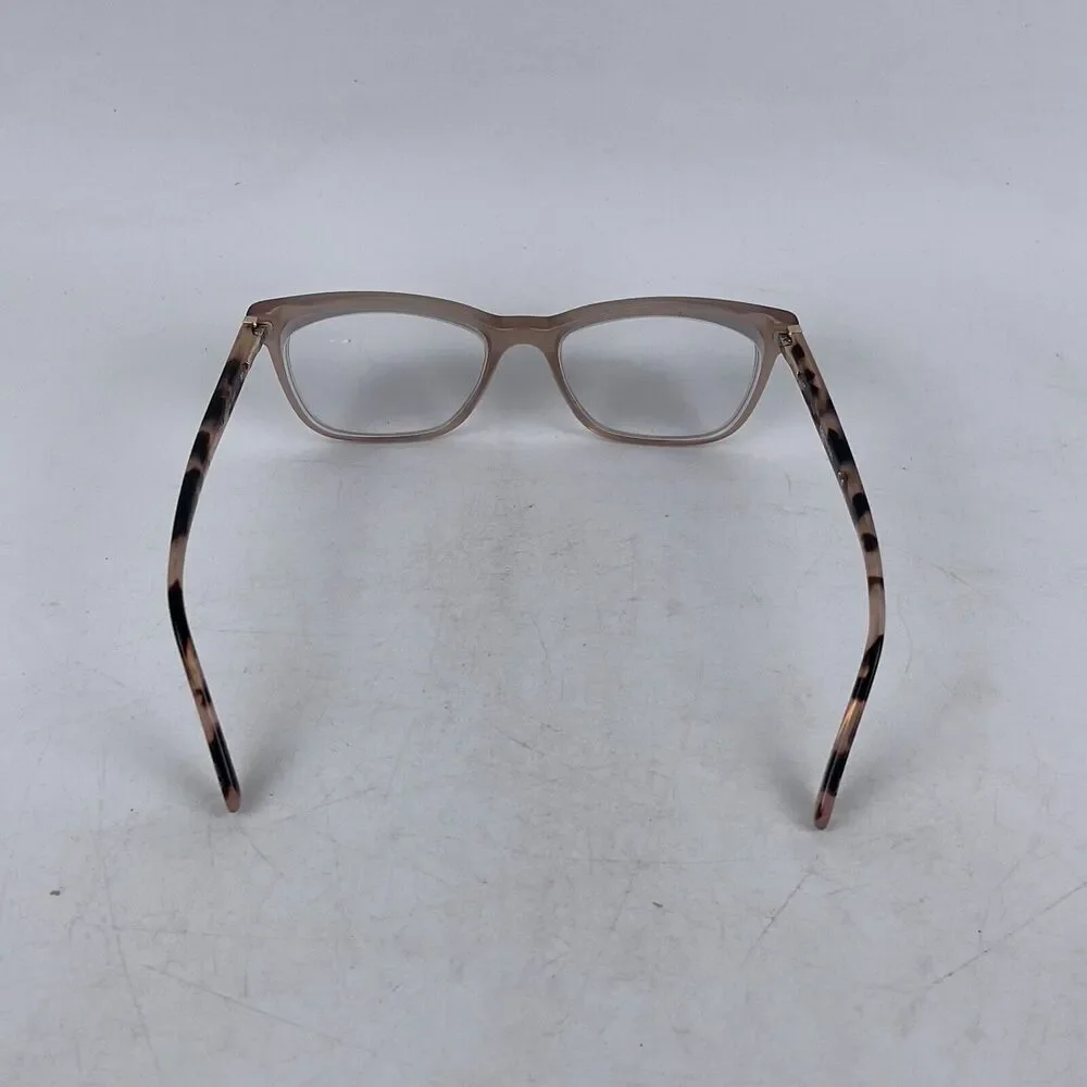 COVERGIRL CG 0482 Eyeglasses Frame Womens Brown Tie Dye‎ Cat Eye 53-16-140